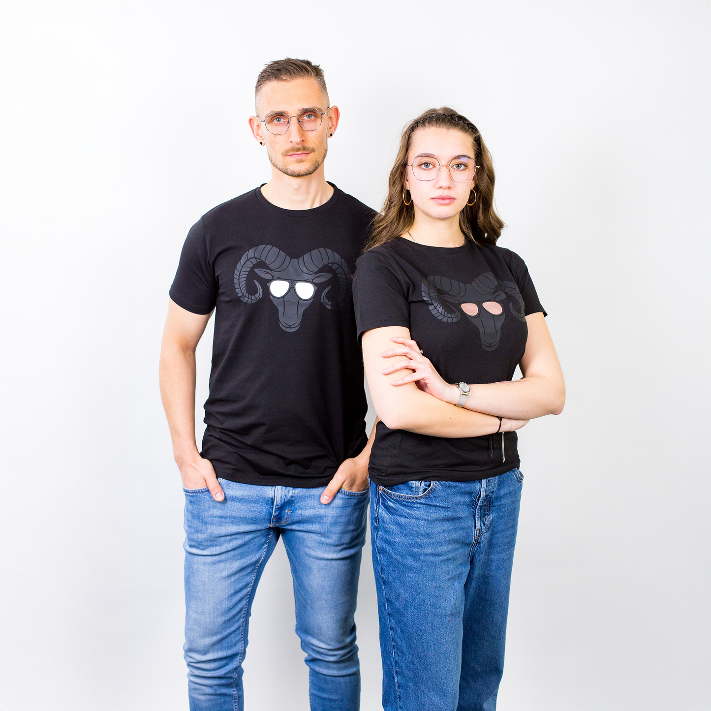 T-shirt Damen schwarz