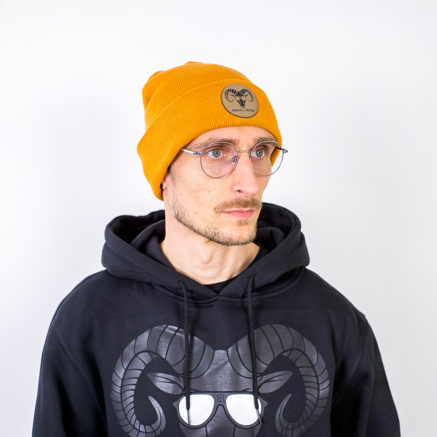 Beanie senfgelb