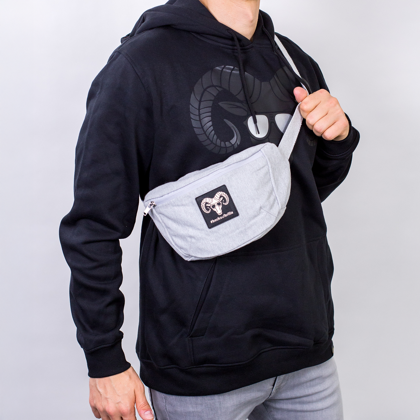 Gürteltasche grau