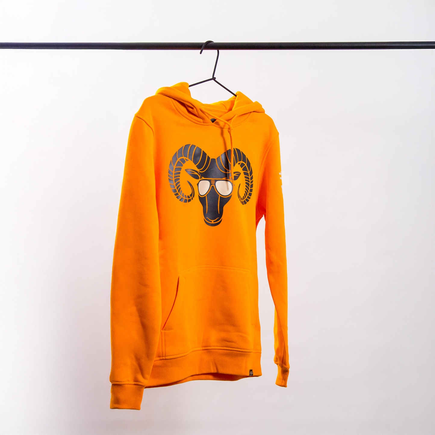 Hoodie Damen orange