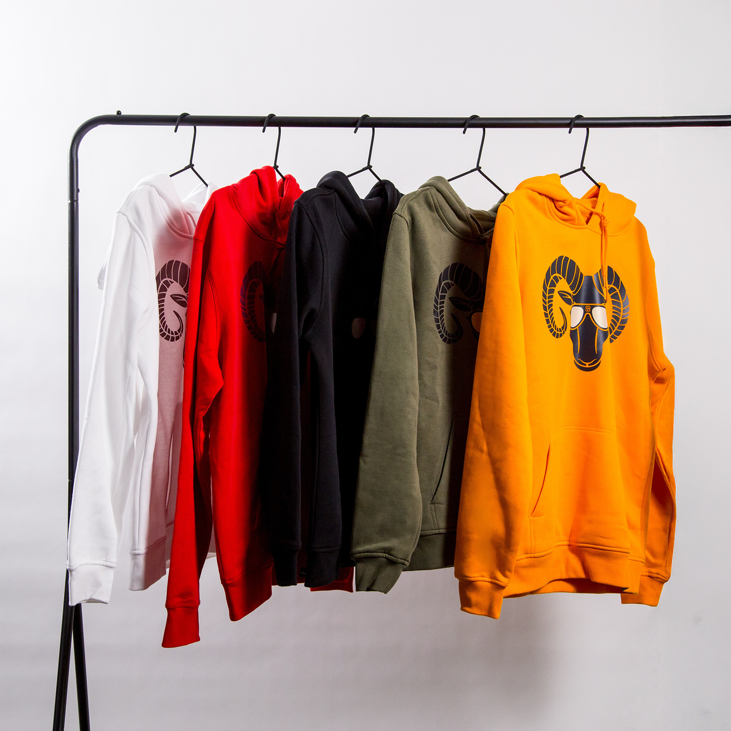 Hoodie Damen orange