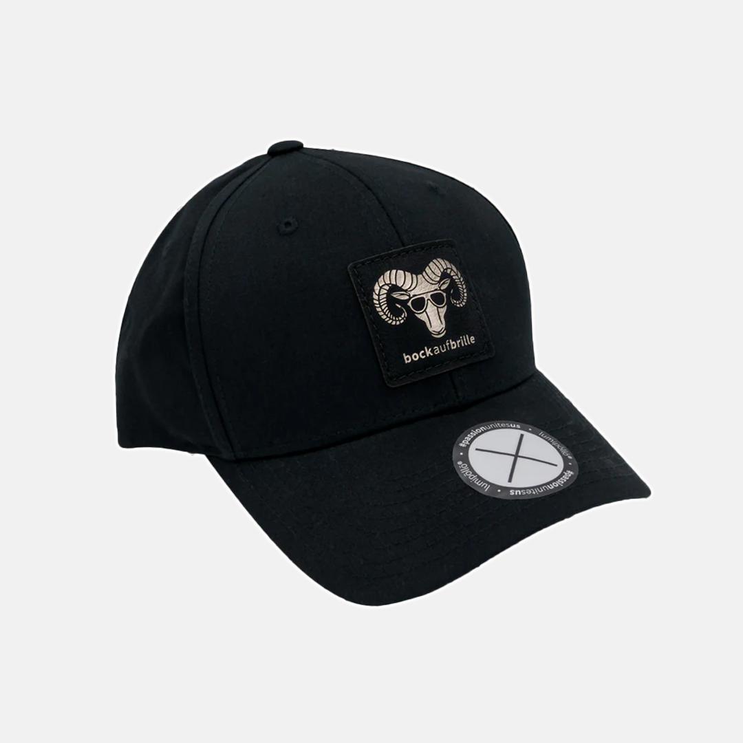 Basecap mit gebogenem Dach