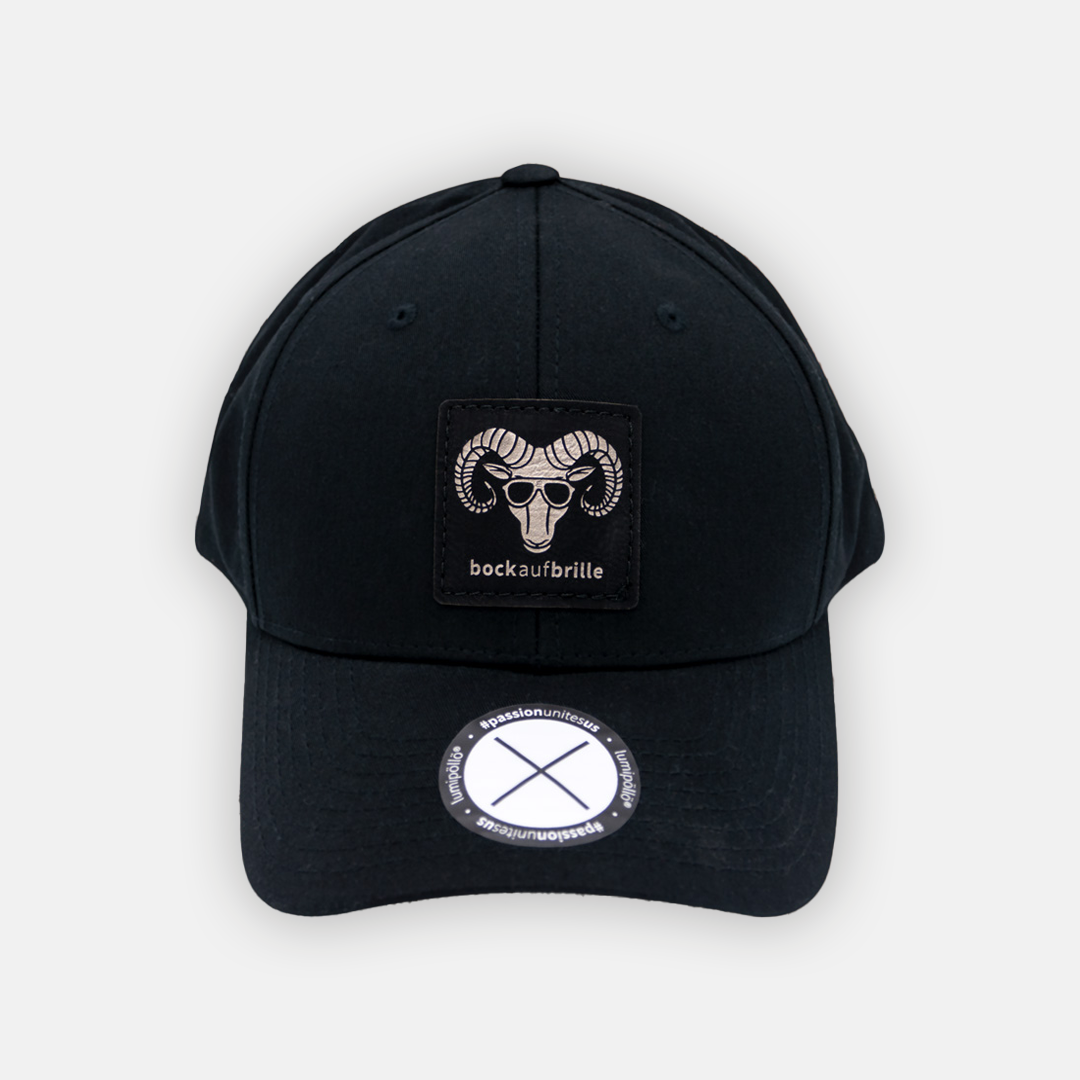 Basecap mit gebogenem Dach