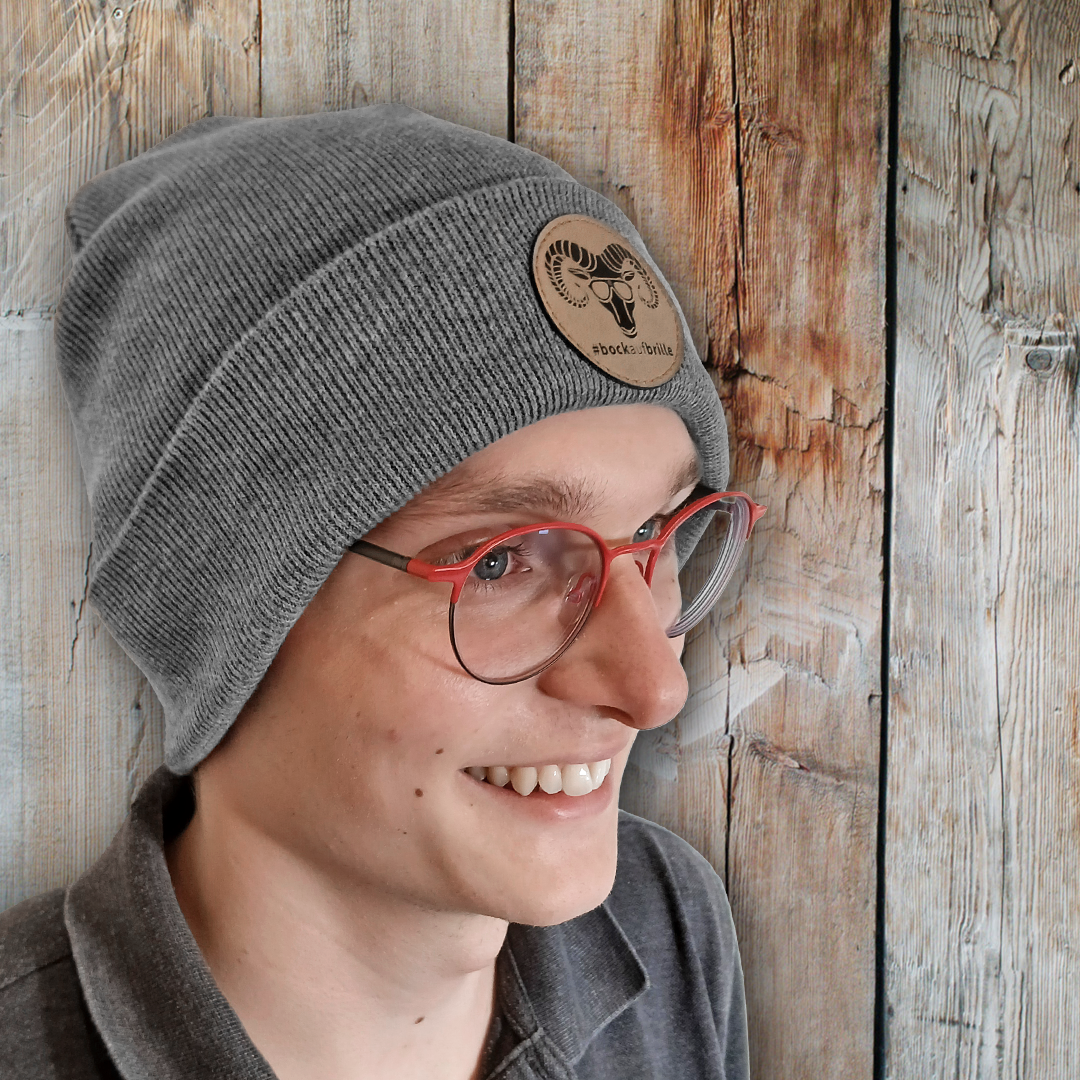 beanie grau
