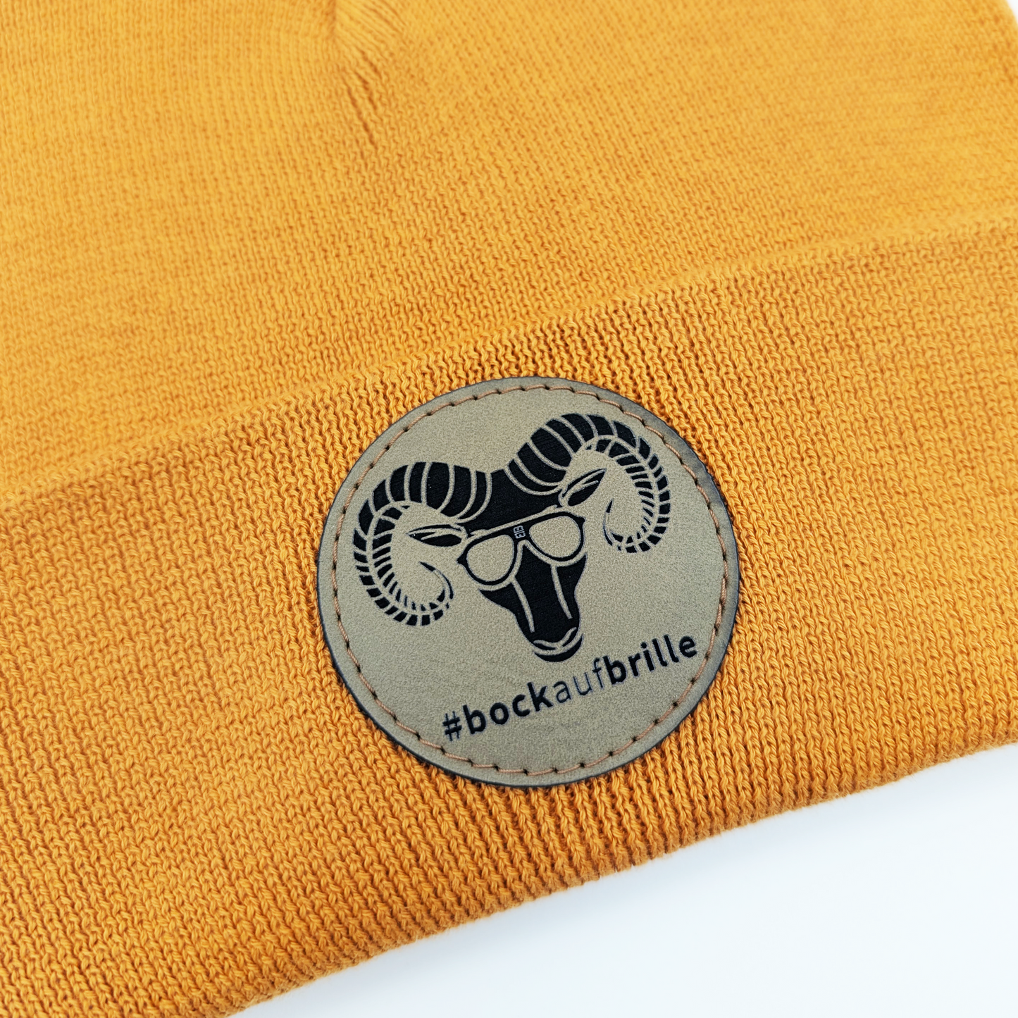 Beanie senfgelb