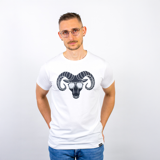 T-shirt Herren weiß