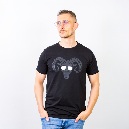 T-shirt Herren schwarz