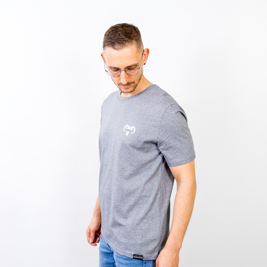 T-Shirt Herren grau