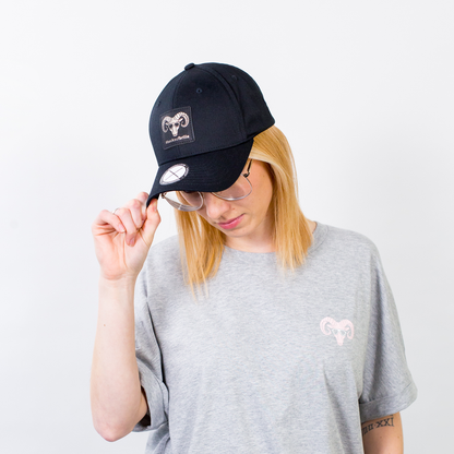 Basecap mit gebogenem Dach