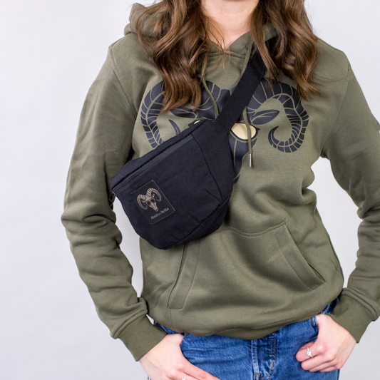 Gürteltasche schwarz