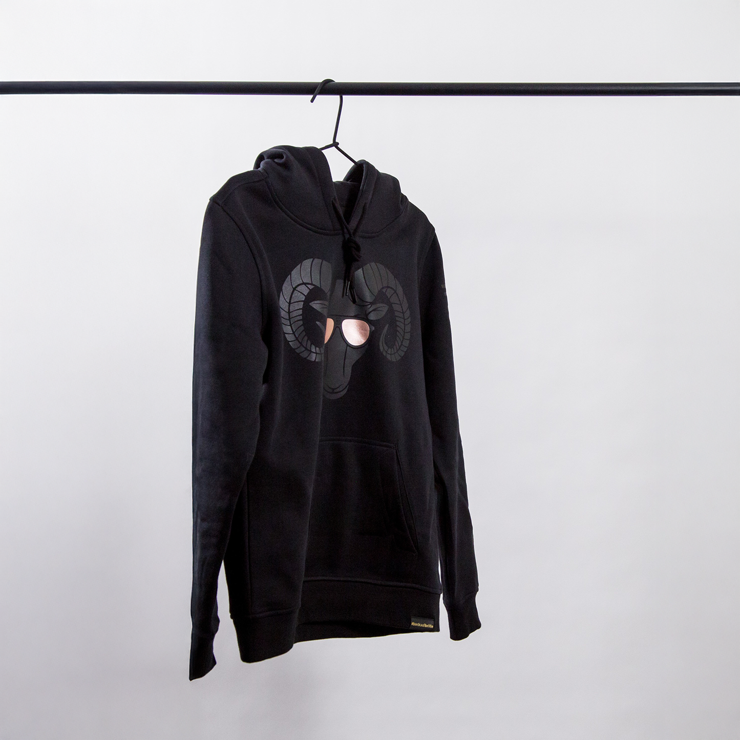 Hoodie Damen schwarz