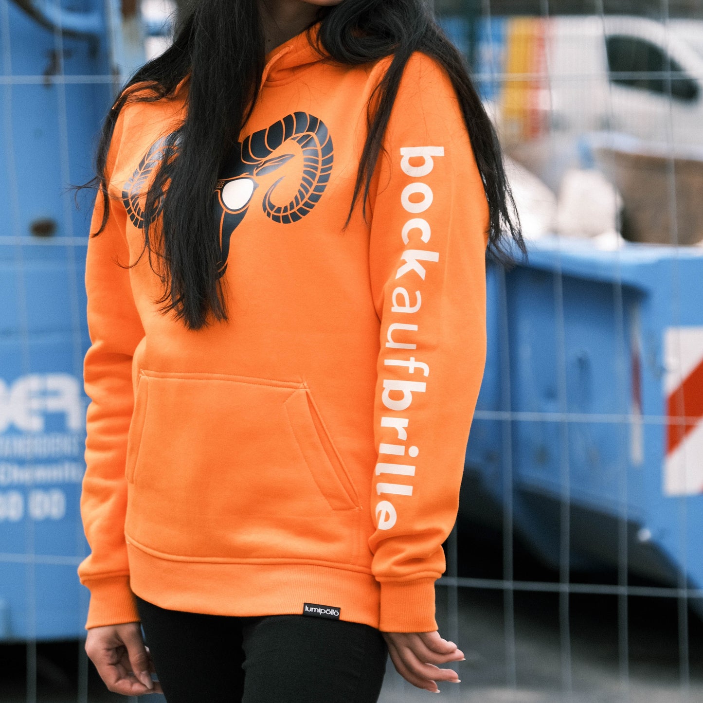 hoodie ladies orange