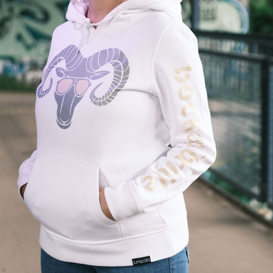 hoodie ladies limited edition weiß